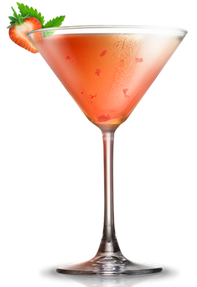 Strawberry Margarita cocktail drink